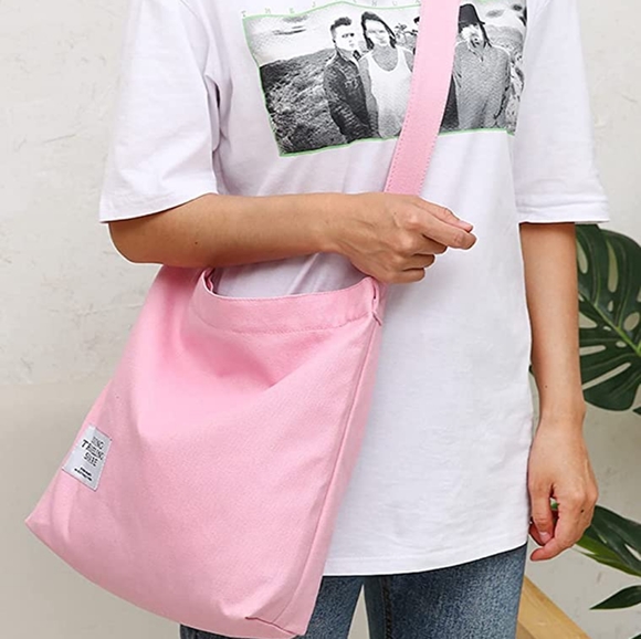 Pink tote bag - Picture 2 of 3
